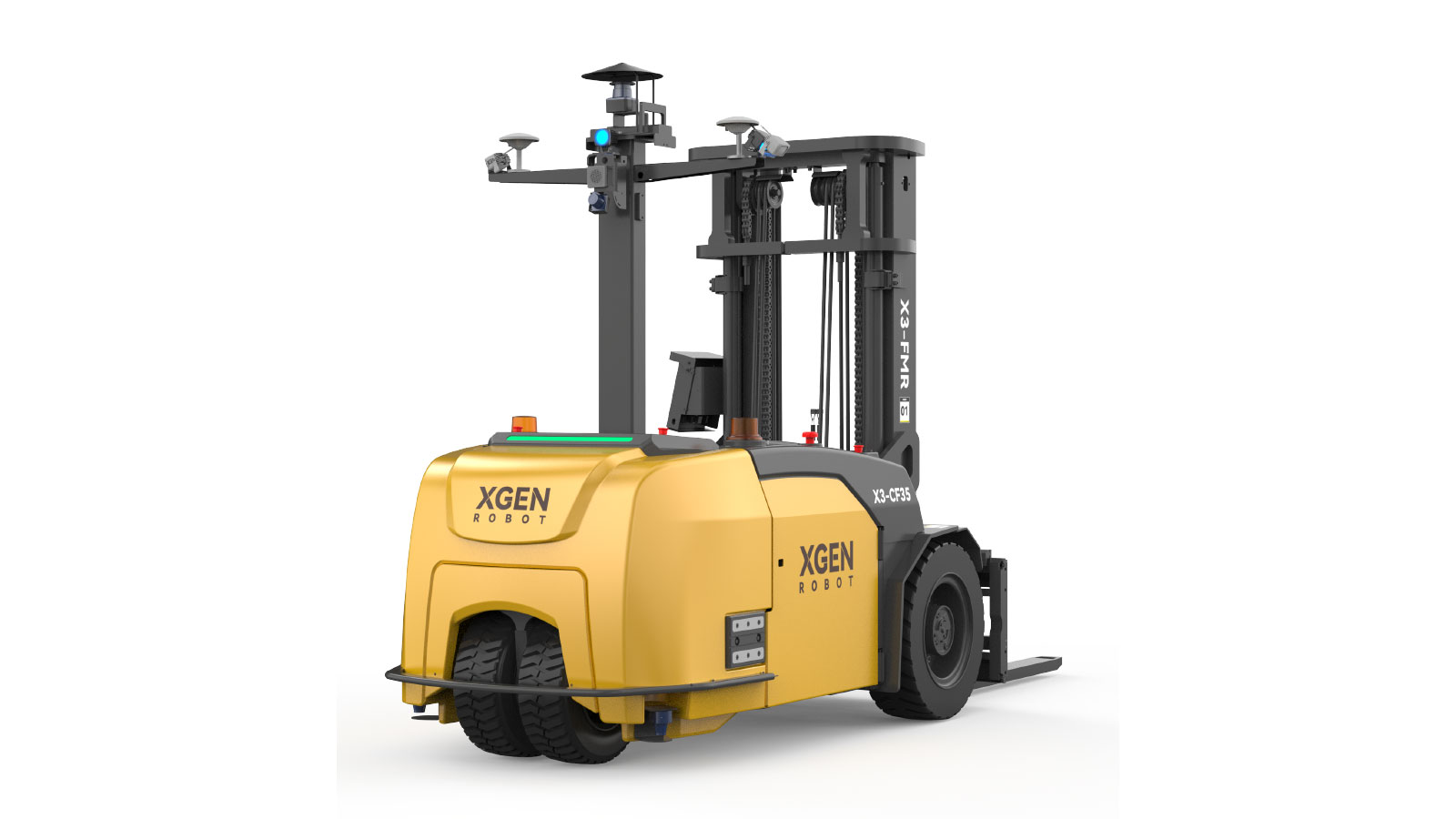 The X3-CF Counterbalance FMR (3-5T), designed for maximum stability in heavy-load transport.