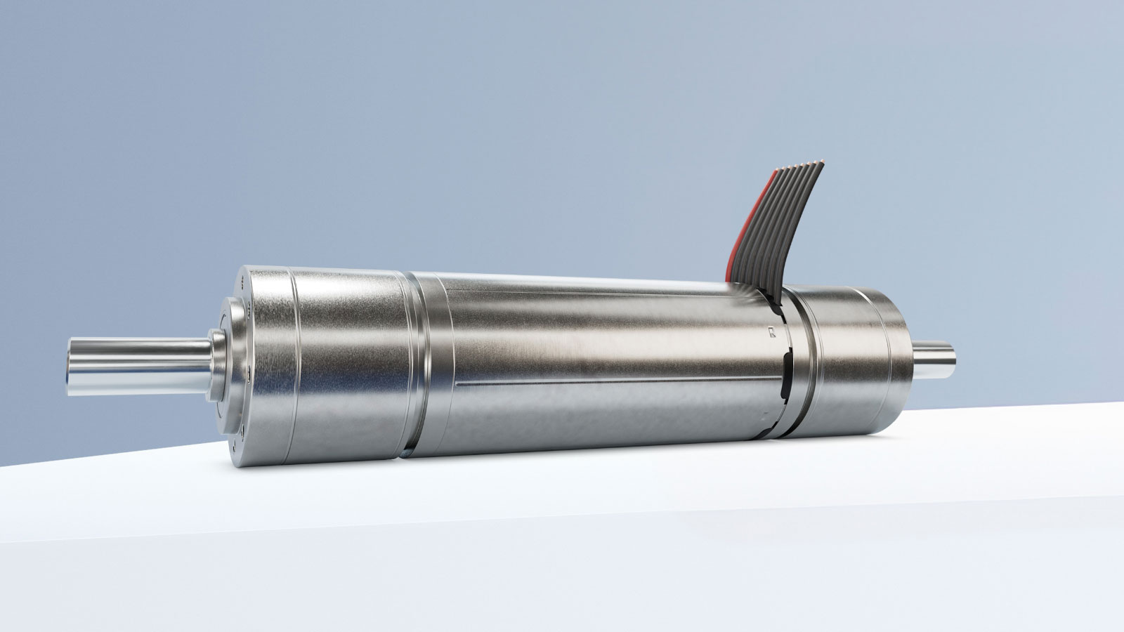 By delivering the ability to execute two synchronous movements in a single package, the DualGear is targeting compact applications in the conveyor and logistics industries.