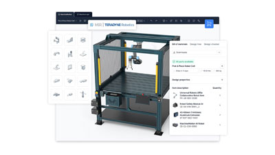 New Universal Robots - optimized digital twin environment developed by Vention and Teradyne Robotics. 