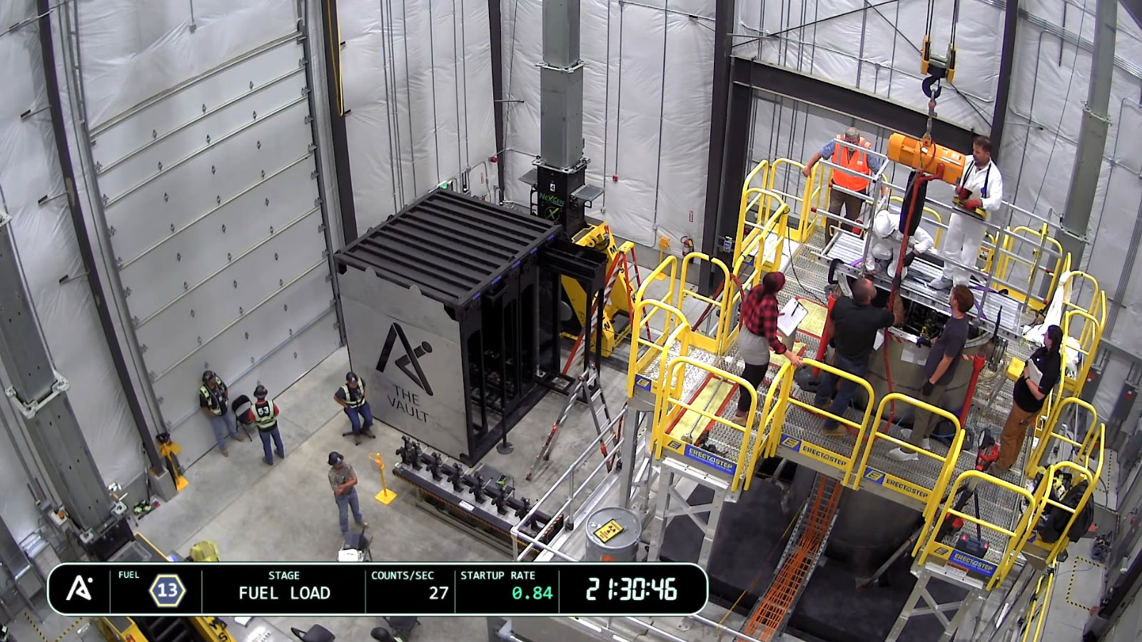 Aalo Atomics' Aalo-X test reactor, supported by Rockwell Automation's control platform technology. Photo credit: Aalo Atomics
Aalo Atomics' Aalo-X test reactor, supported by Rockwell Automation's control platform technology. Photo credit: Aalo Atomics