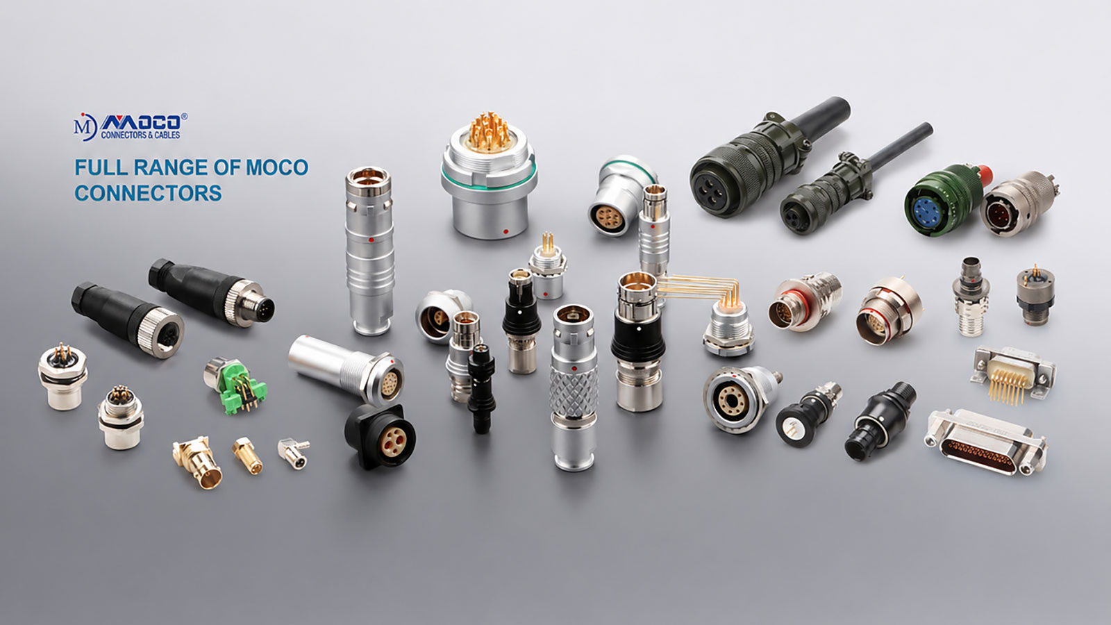 A variety of connectors were announced from MOCO, including the Push Pull Connectors, and M Series Circular Connectors, ideal for medical devices. A variety of connectors were announced from MOCO, including the Push Pull Connectors, and M Series Circular Connectors, ideal for medical devices.