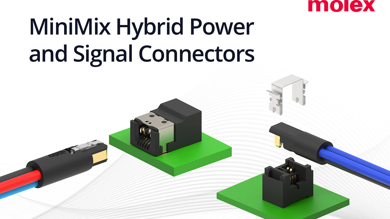 MiniMix Hybrid Power and Signal Connectors are small enough to fit inside tight robotic spaces, solving time constraints and eliminating the need for hand-wiring.