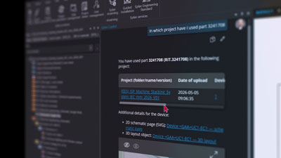 Streamlining workflows: Eplan Copilot brings AI-powered search, quality checks, and technical support directly into the platform.