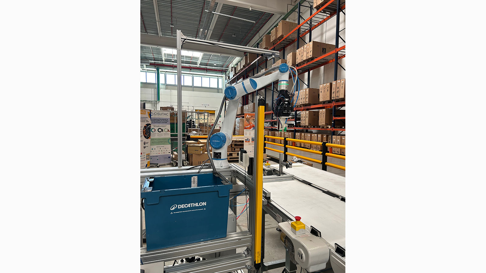 Tested within Decathlon’s logistics operations, Comau’s MyCo cobot utilizes AI vision and modular gripping to handle variable e-commerce inventory. Tested within Decathlon’s logistics operations, Comau’s MyCo cobot utilizes AI vision and modular gripping to handle variable e-commerce inventory.
